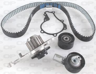 Open Parts WTBK5161.00 - Ūdenssūknis + Zobsiksnas komplekts www.autospares.lv