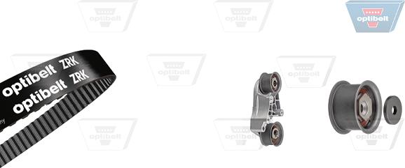 Optibelt KT 1461 - Комплект зубчатого ремня ГРМ www.autospares.lv