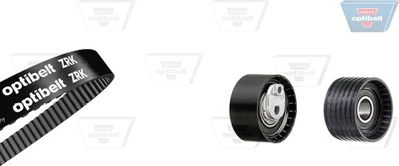 Optibelt KT 1409 - Комплект зубчатого ремня ГРМ www.autospares.lv