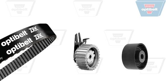 Optibelt KT 1547 - Комплект зубчатого ремня ГРМ www.autospares.lv