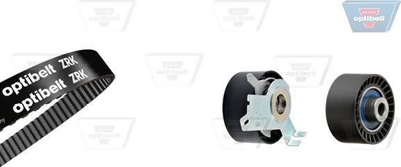 Optibelt KT 1504 - Комплект зубчатого ремня ГРМ www.autospares.lv