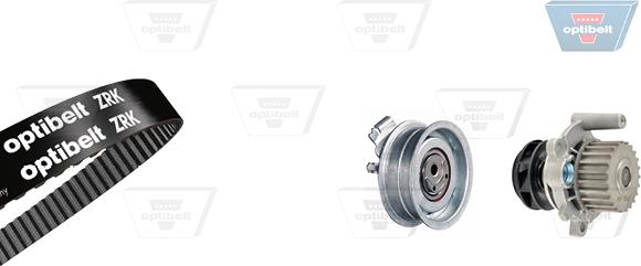 Optibelt KT 1133 W1 - Water Pump & Timing Belt Set www.autospares.lv