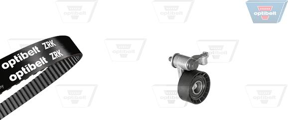 Optibelt KT 1170 - Комплект зубчатого ремня ГРМ www.autospares.lv