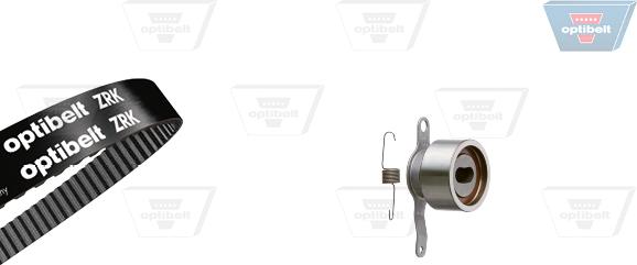 Optibelt KT 1345 - Комплект зубчатого ремня ГРМ www.autospares.lv