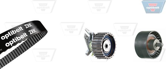 Optibelt KT 1348 - Timing Belt Set www.autospares.lv