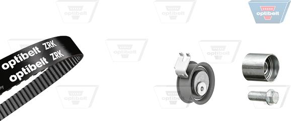 Optibelt KT 1301 - Комплект зубчатого ремня ГРМ www.autospares.lv