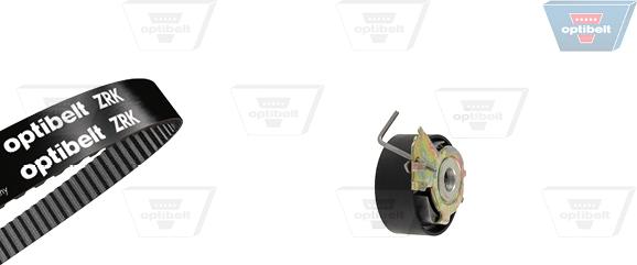 Optibelt KT 1398 - Timing Belt Set www.autospares.lv