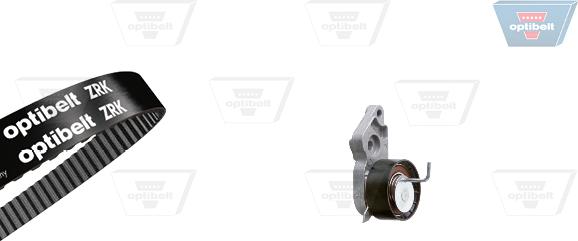 Optibelt KT 1297 - Комплект зубчатого ремня ГРМ www.autospares.lv