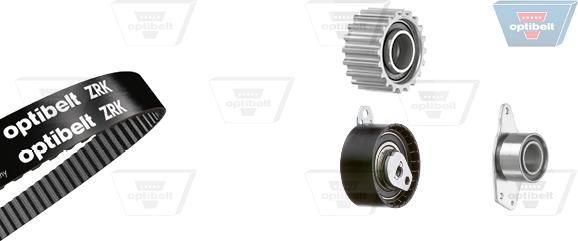 Optibelt KT 1247 - Timing Belt Set www.autospares.lv