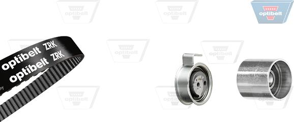 Optibelt KT 1232 - Комплект зубчатого ремня ГРМ www.autospares.lv