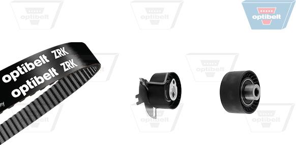 Optibelt KT 1718 - Zobsiksnas komplekts www.autospares.lv