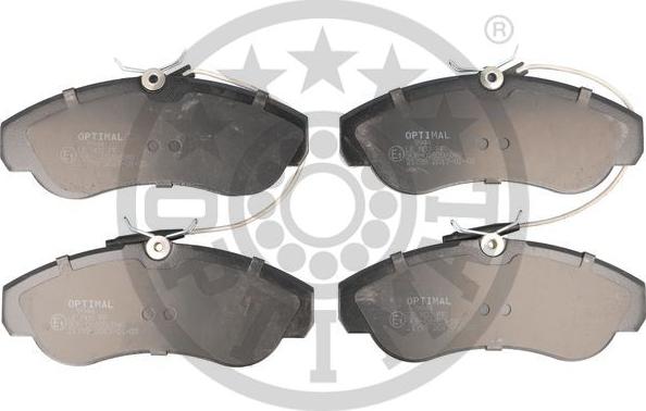 Optimal 9944 - Brake Pad Set, disc brake www.autospares.lv