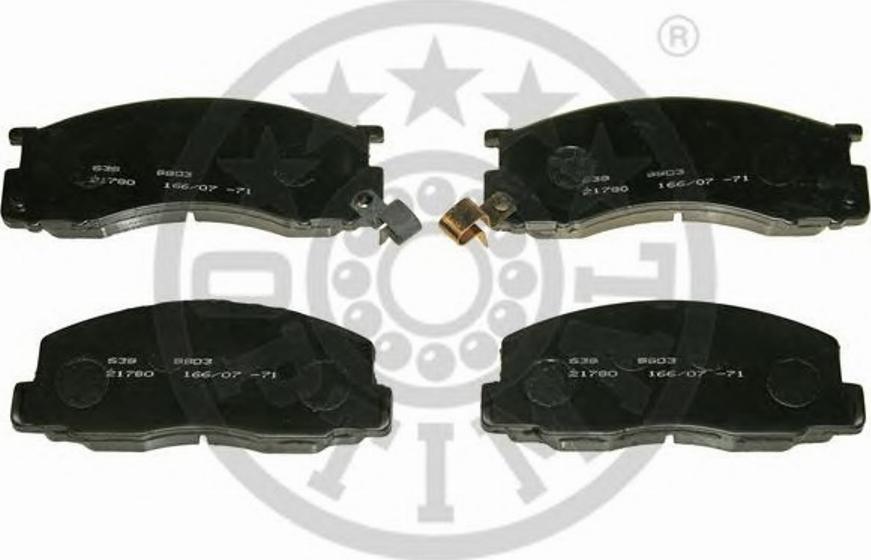 Optimal 9903 - Bremžu uzliku kompl., Disku bremzes www.autospares.lv