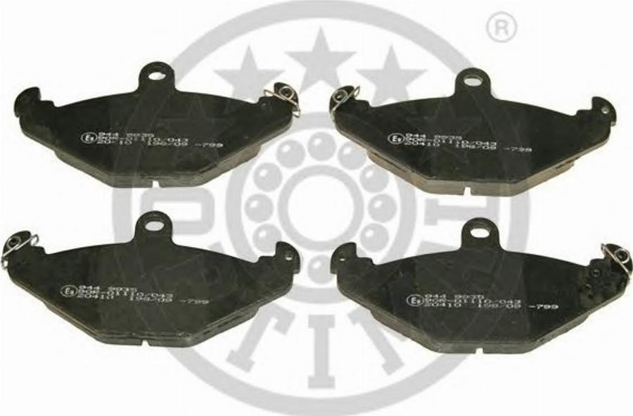 Optimal 9935 - Bremžu uzliku kompl., Disku bremzes www.autospares.lv