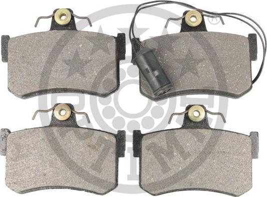 Optimal 9498 - Brake Pad Set, disc brake www.autospares.lv