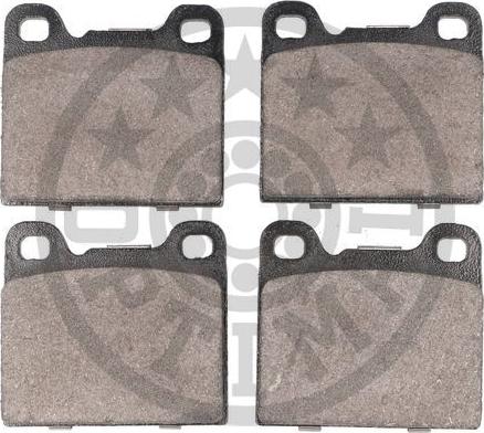 Optimal BP-09509 - Brake Pad Set, disc brake www.autospares.lv