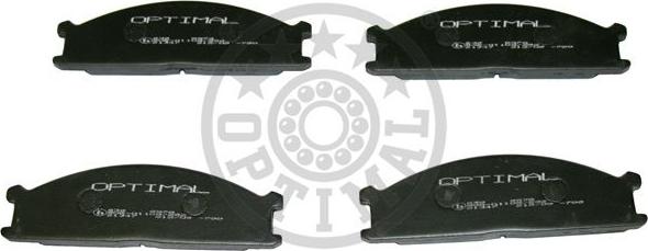 Optimal 9578 - Brake Pad Set, disc brake www.autospares.lv