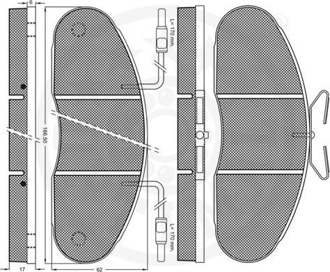 Optimal 9647 - Bremžu uzliku kompl., Disku bremzes autospares.lv