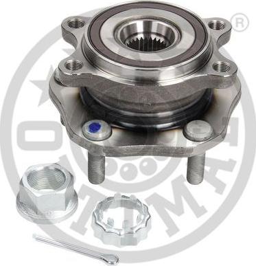 Optimal 961762 - Подшипник ступицы колеса, комплект www.autospares.lv