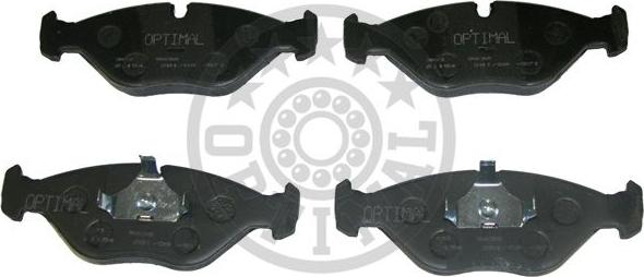 Optimal 9636 - Bremžu uzliku kompl., Disku bremzes www.autospares.lv