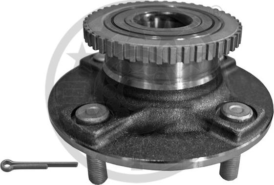 Optimal 962981 - Подшипник ступицы колеса, комплект www.autospares.lv