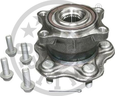 Optimal 962823 - Подшипник ступицы колеса, комплект www.autospares.lv