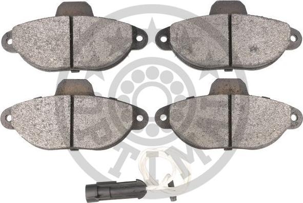 Optimal 9898 - Brake Pad Set, disc brake www.autospares.lv