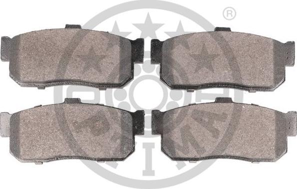 Optimal BP-09834 - Bremžu uzliku kompl., Disku bremzes www.autospares.lv