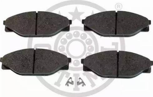 Optimal 9874 - Bremžu uzliku kompl., Disku bremzes www.autospares.lv