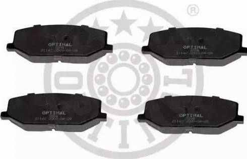 Optimal 9394 - Brake Pad Set, disc brake www.autospares.lv