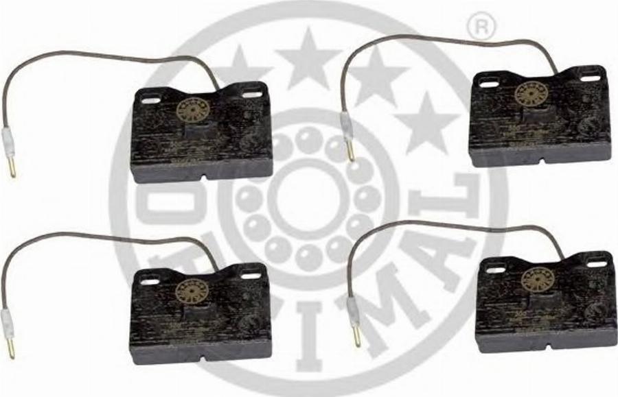 Optimal 9340 - Bremžu uzliku kompl., Disku bremzes www.autospares.lv