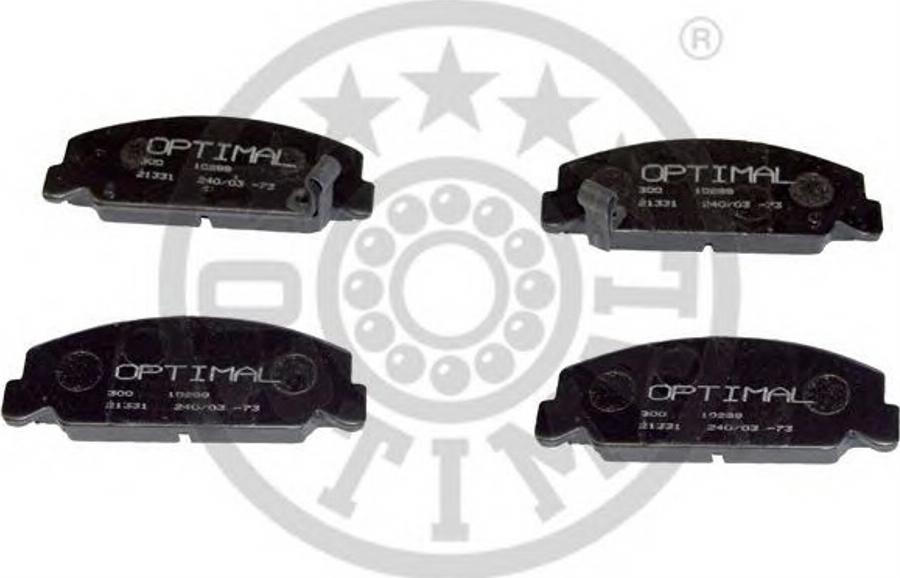 Optimal 9374 - Brake Pad Set, disc brake www.autospares.lv