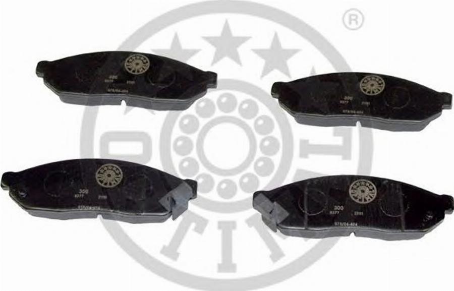 Optimal 9377 - Bremžu uzliku kompl., Disku bremzes www.autospares.lv