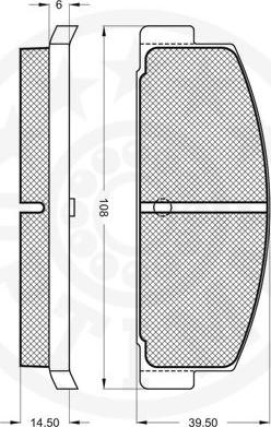 Optimal 9202 - Bremžu uzliku kompl., Disku bremzes www.autospares.lv