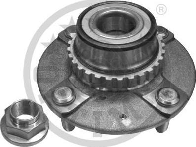 Optimal 922783 - Подшипник ступицы колеса, комплект www.autospares.lv