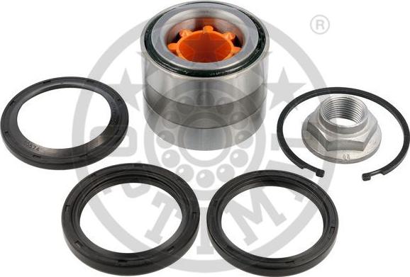 Optimal 972709 - Подшипник ступицы колеса, комплект www.autospares.lv