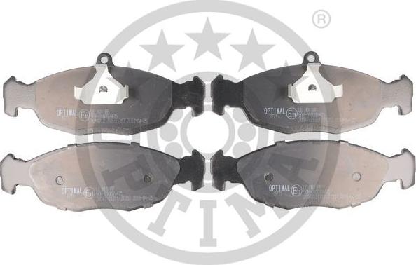 Optimal 9771 - Brake Pad Set, disc brake www.autospares.lv