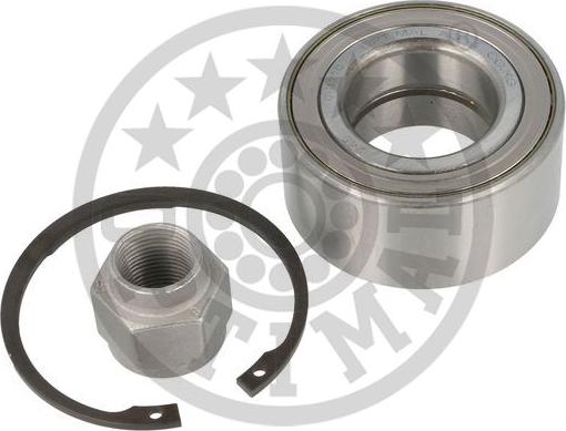 Optimal 601916 - Подшипник ступицы колеса, комплект www.autospares.lv