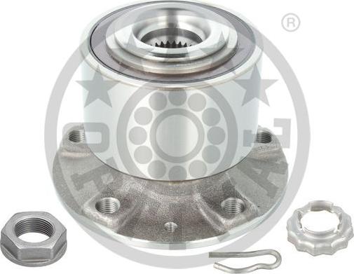 Optimal 602902 - Riteņa rumbas gultņa komplekts www.autospares.lv