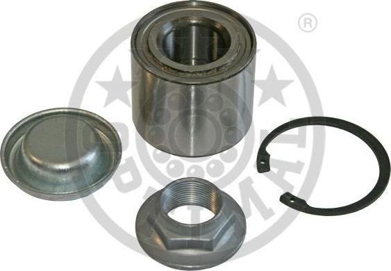 Optimal 602745 - Подшипник ступицы колеса, комплект www.autospares.lv