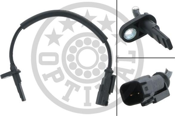 Optimal 06-S873 - Devējs, Riteņu griešanās ātrums www.autospares.lv