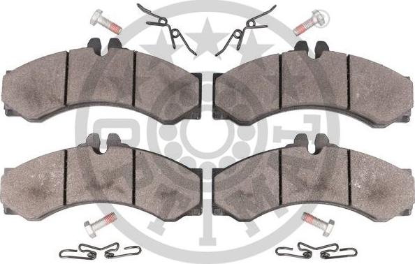 Optimal 10404 - Bremžu uzliku kompl., Disku bremzes www.autospares.lv