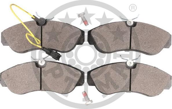 Optimal BP-10489 - Bremžu uzliku kompl., Disku bremzes www.autospares.lv