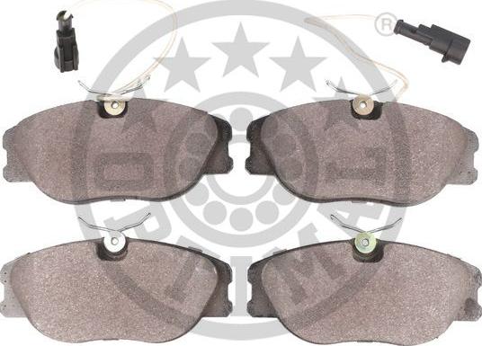 Optimal BP-10054 - Brake Pad Set, disc brake www.autospares.lv