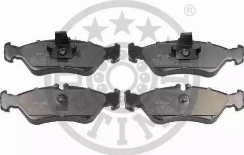 Optimal 10052 - Brake Pad Set, disc brake www.autospares.lv