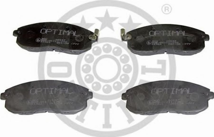 Optimal 10147 - Bremžu uzliku kompl., Disku bremzes www.autospares.lv