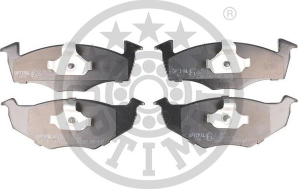 Optimal 10106 - Brake Pad Set, disc brake www.autospares.lv