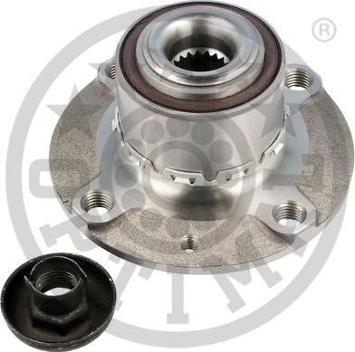 Optimal 101029 - Подшипник ступицы колеса, комплект www.autospares.lv