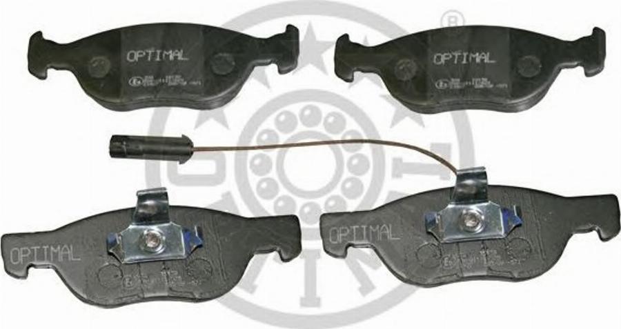 Optimal 10139 - Brake Pad Set, disc brake www.autospares.lv