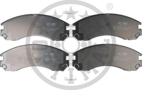 Optimal 10330 - Brake Pad Set, disc brake www.autospares.lv